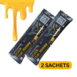 2 Sachets Black Thai Honey - 20g