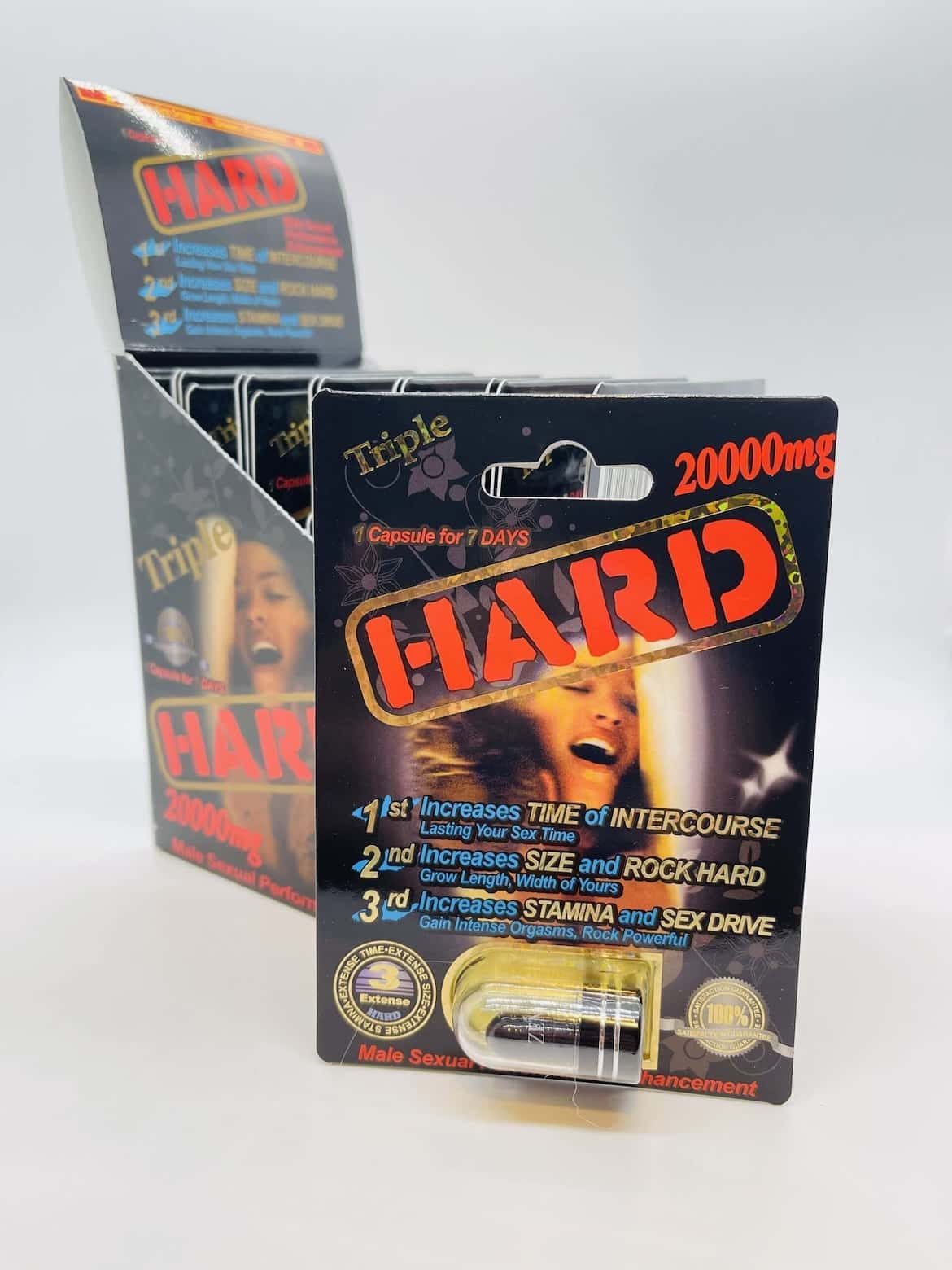 Triple ,-Hard For Men 20000 Whole Sale Pricing Box Of 24 - Image 2