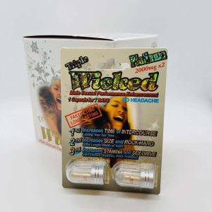 24 Count Triple Wicked Platinum 2000mg Box!